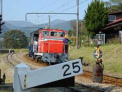 そろりそろりトロッコ列車