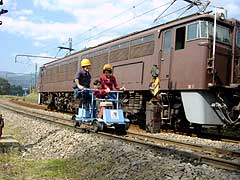 レールスター乗車体験