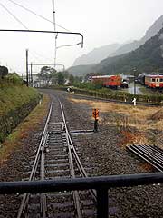 緩急車乗車体験