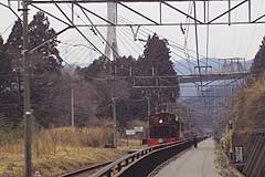 「アプトの道」と「トロッコ列車」